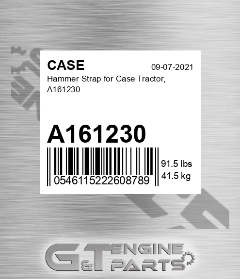 A161230 Hammer Strap For Tractor,