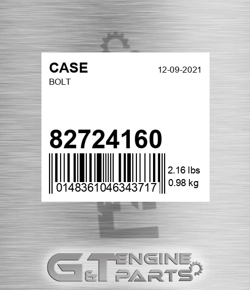 827-24160 Bolt