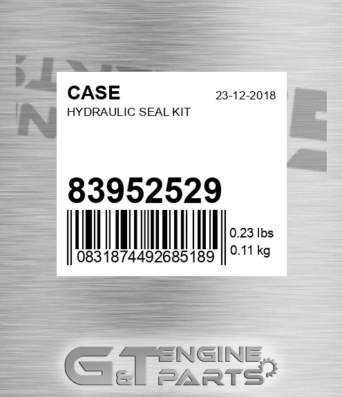 83952529 CASE Hydraulic Seal Kit