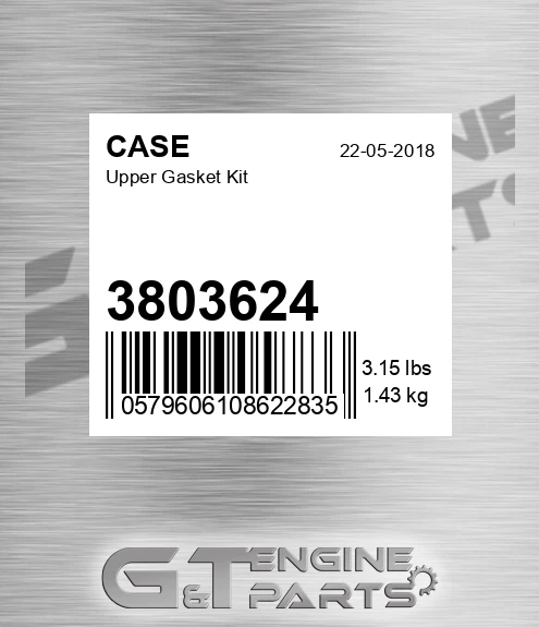 3803624 Upper Gasket Kit