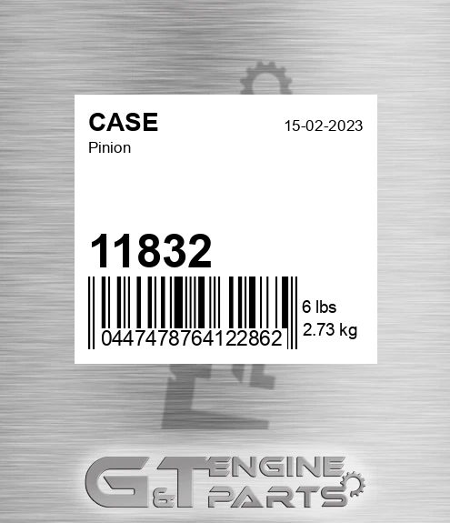 11832 Pinion