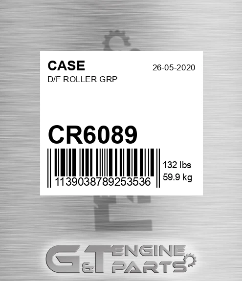 CR6089 CASE D/f Roller Grp