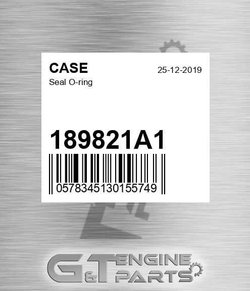 189821A1 Seal O-ring