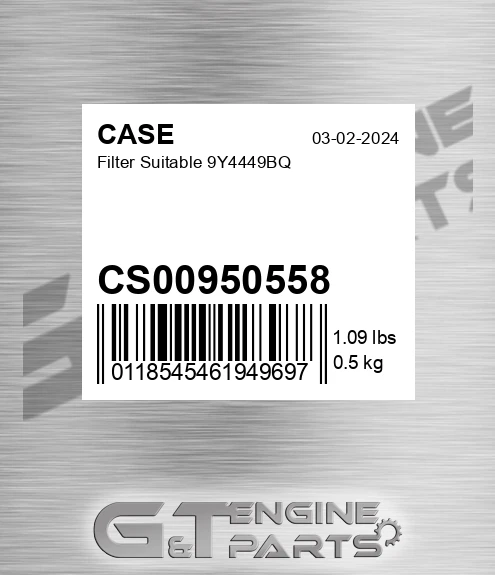 CS00950558 Filter Suitable 9y4449bq