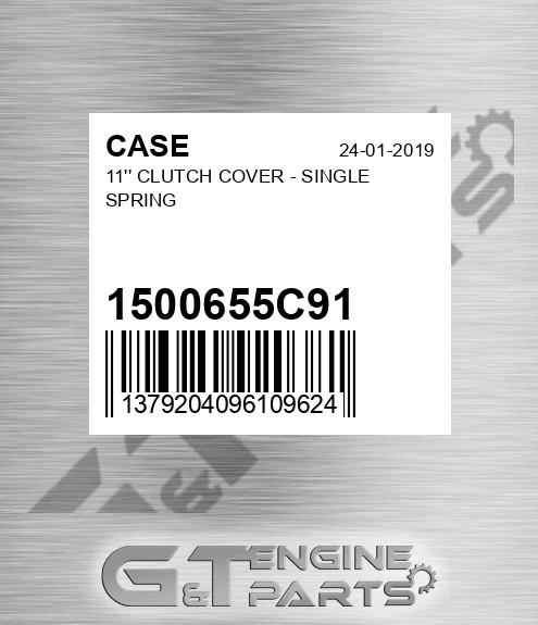 1500655C91 CASE 11'' Clutch Cover - Single Spring
