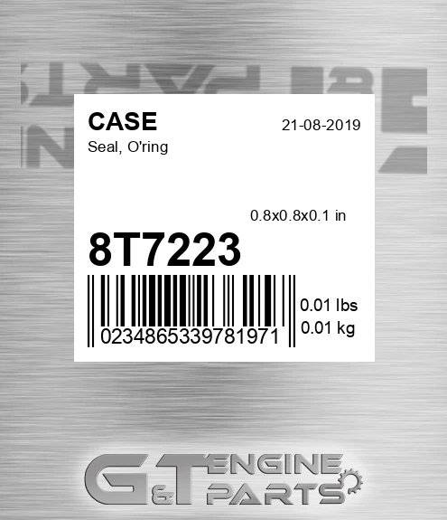 8T7223 Seal, O'ring