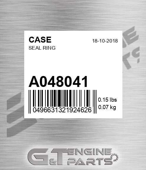 A048041 Seal Ring
