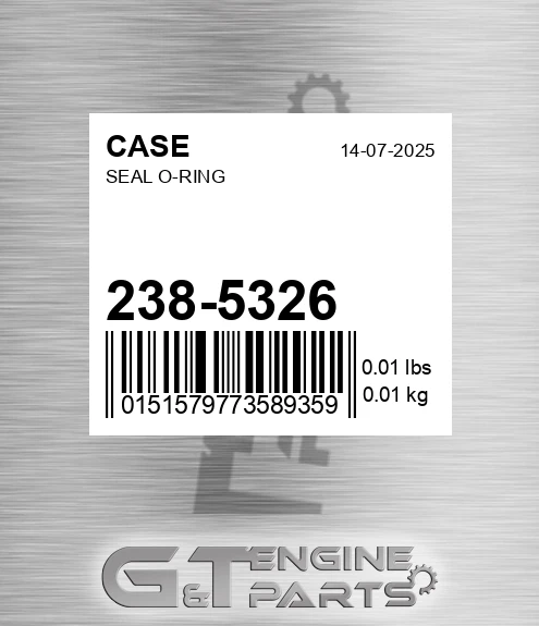 238-5326 Seal O-ring