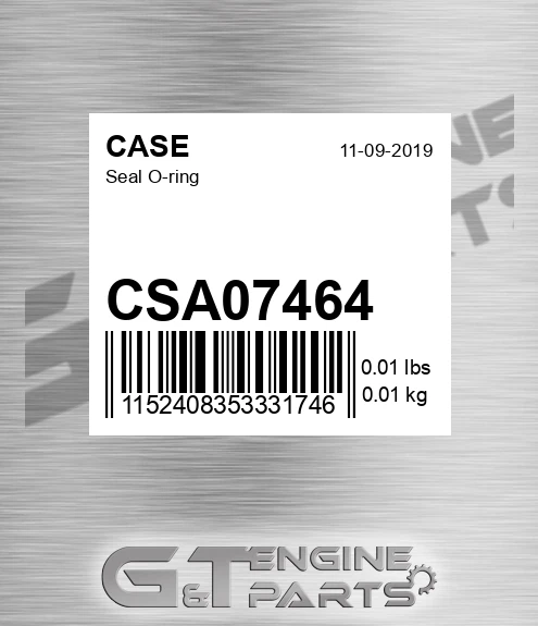 CSA07464 Seal O-ring