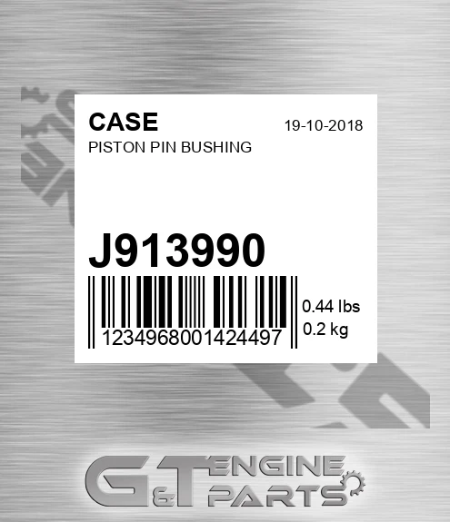 J913990 CASE Piston Pin Bushing
