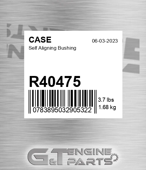 R40475 Self Aligning Bushing