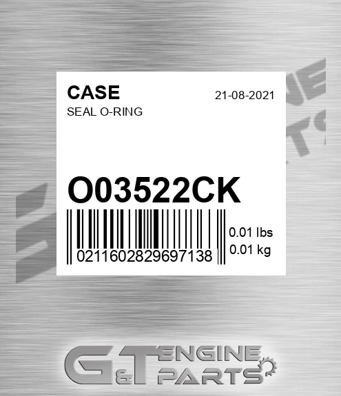 O03522CK Seal O-ring