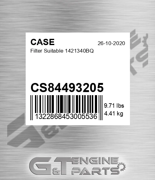 CS84493205 Filter Suitable 1421340bq