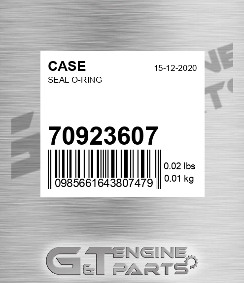 70923607 CASE Seal O-ring
