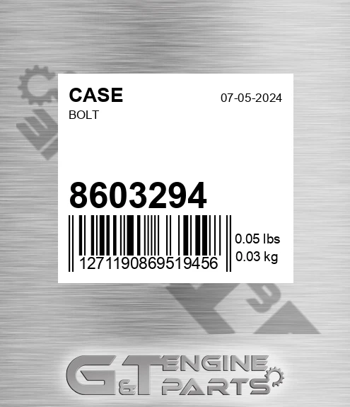 8603294 Bolt