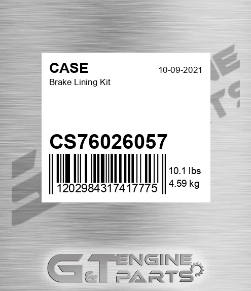 CS76026057 Brake Lining Kit