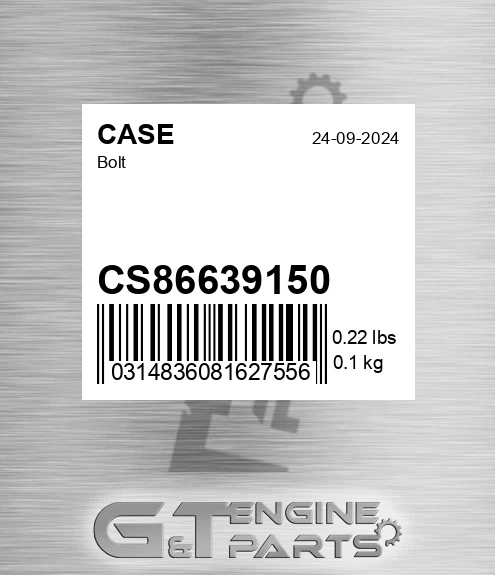 CS86639150 Bolt
