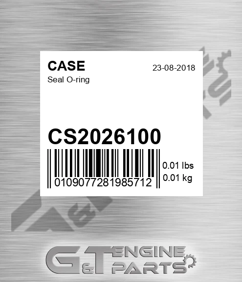 CS2026100 Seal O-ring