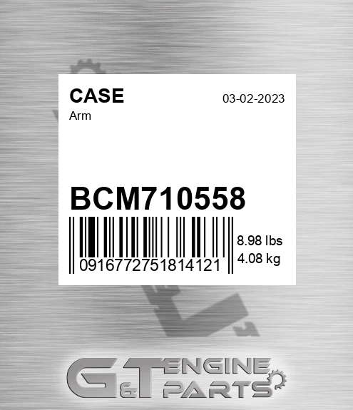 BCM710558 Arm