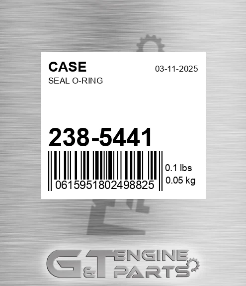 238-5441 Seal O-ring