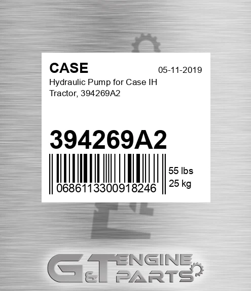 394269A2 CASE Hydraulic Pump For Case Ih Tractor,
