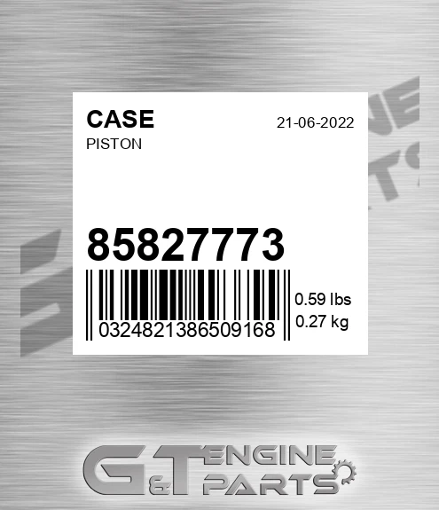 85827773 Piston