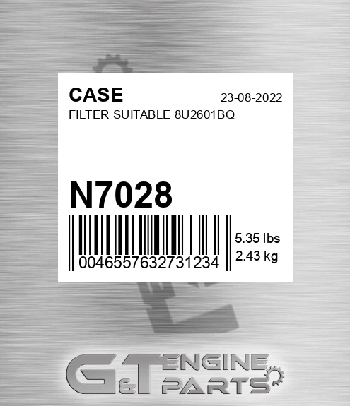N7028 Filter Suitable 8u2601bq