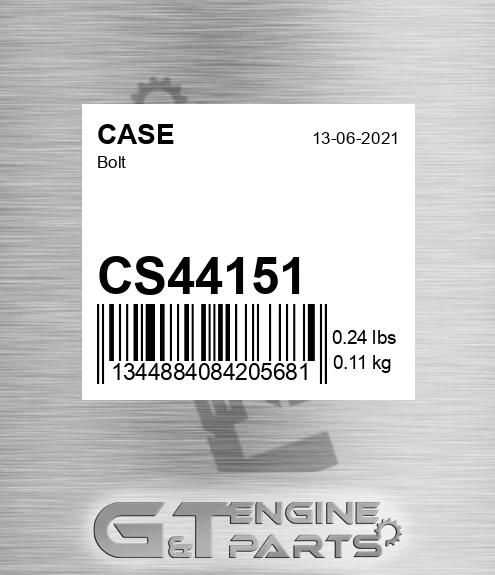 CS44151 CASE Bolt
