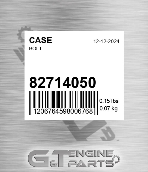 827-14050 Bolt