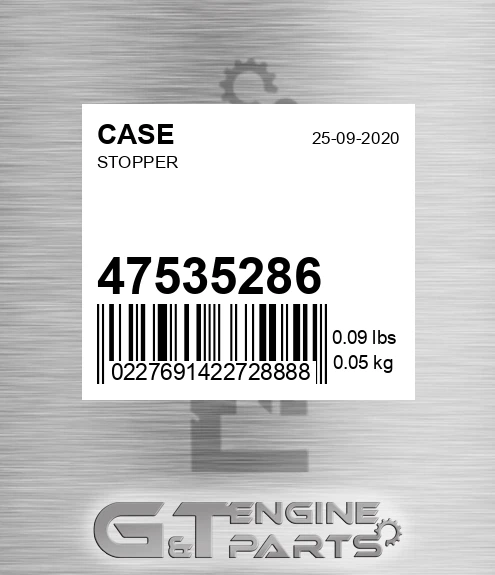 47535286 CASE Stopper