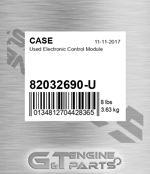 82032690-U Used Electronic Control Module