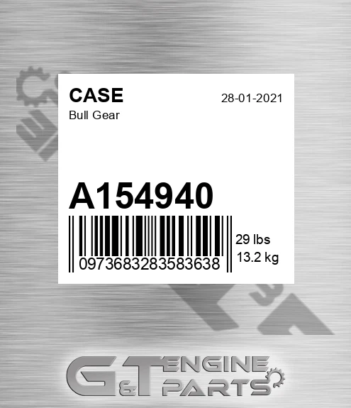 A154940 Bull Gear