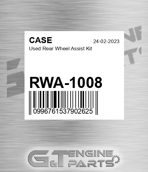 RWA-1008 Used Rear Wheel Assist Kit