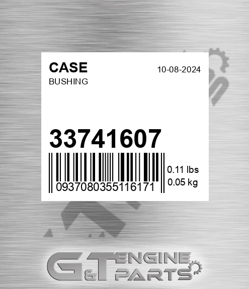 33741607 Bushing