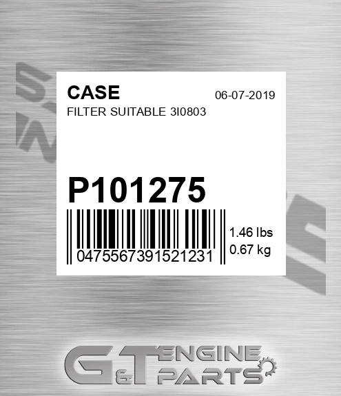 P101275 Filter Suitable 3i0803