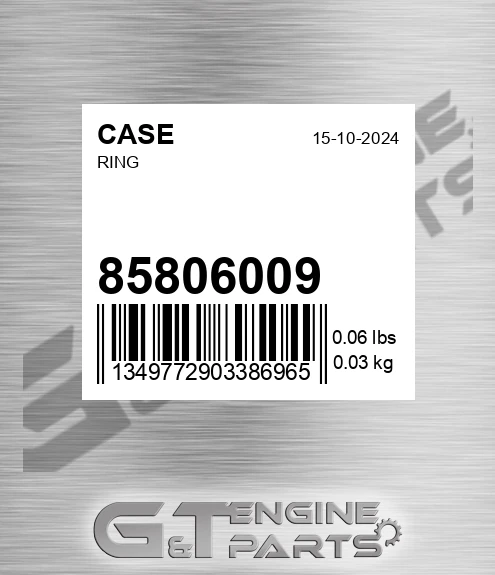 85806009 Ring