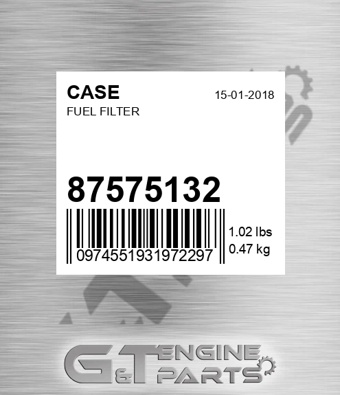 87575132 Fuel Filter
