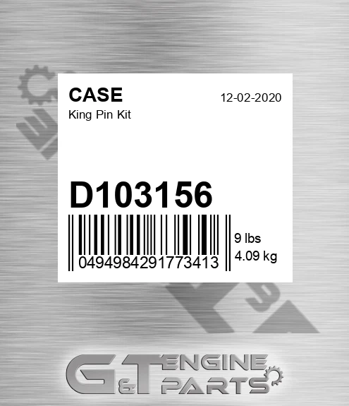 D103156 King Pin Kit