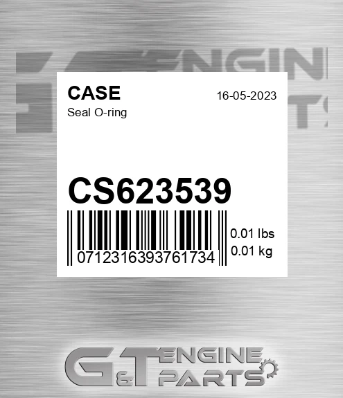 CS623539 CASE Seal O-ring
