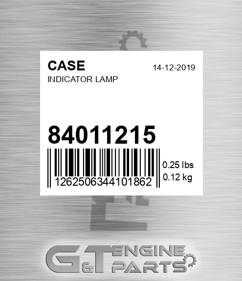 84011215 Indicator Lamp