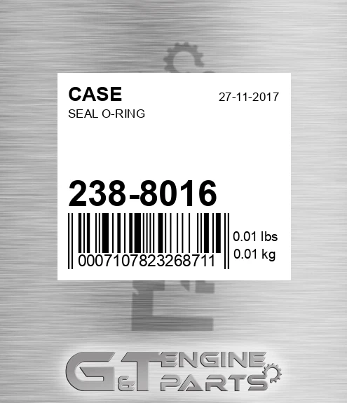 238-8016 Seal O-ring