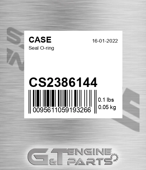 CS2386144 Seal O-ring