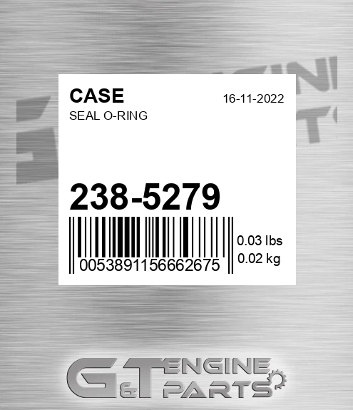 238-5279 Seal O-ring