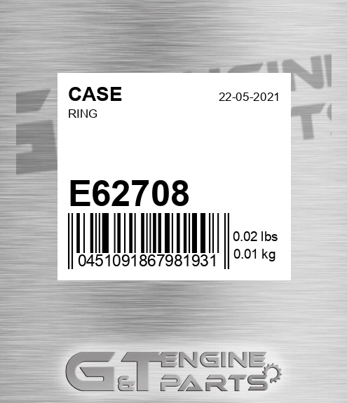 E62708 CASE Ring