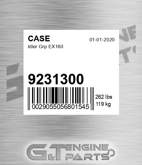 9231300 Idler Grp Ex160