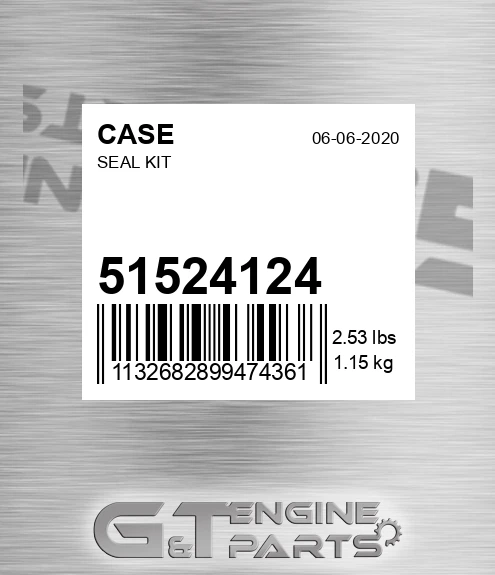 51524124 CASE Seal Kit