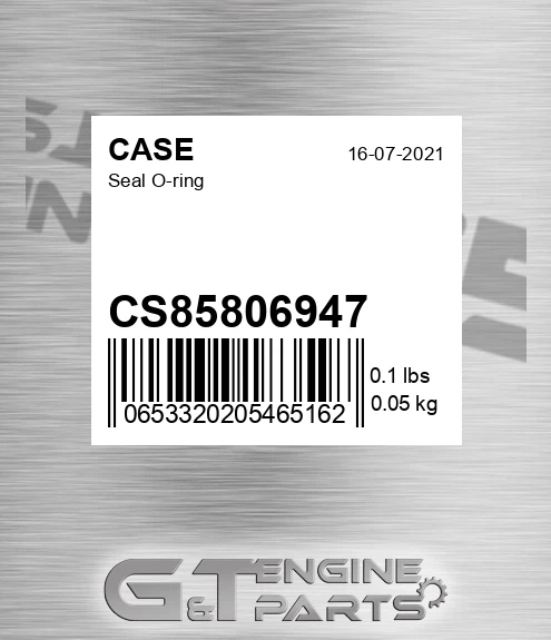 CS85806947 Seal O-ring