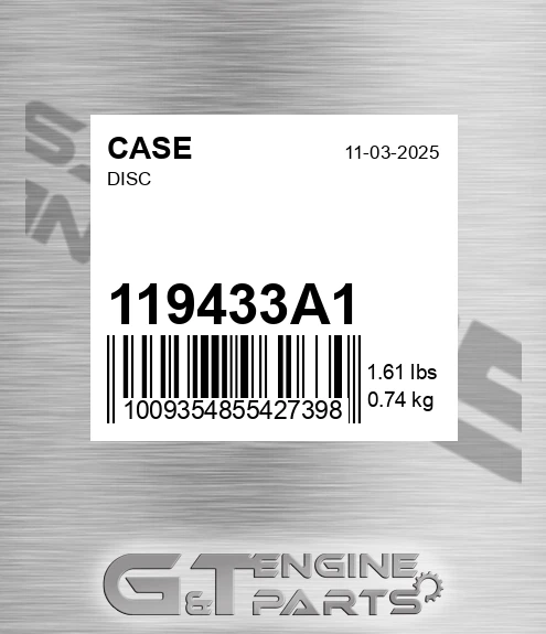 119433A1 CASE Disc