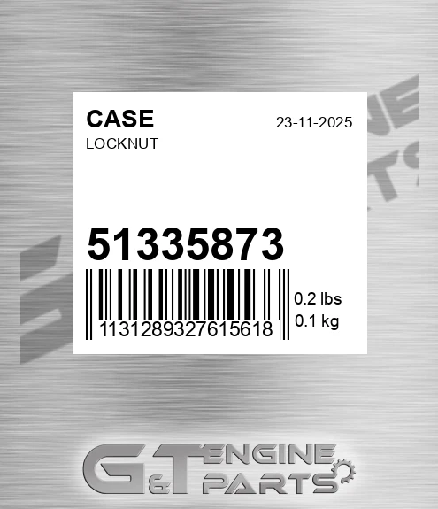 51335873 Locknut