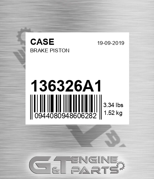 136326A1 Brake Piston